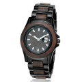 Neue Umweltschutz Japan Bewegung Wood-Steel Fashion Watch Bg306